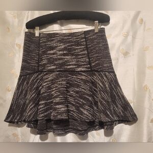 Dolce Vita tweed slip on mini skirt sz MED